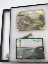 Lot of 2 Including Adv. Thermometer-Starved Rock