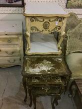 Group Including 2-One Drawer Provincial Style