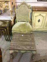 Lot of 3 Including 2-Upholstered Seat