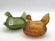 Lot of 2 Chicken on the Nests Including