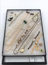 Collection of Ladies Costume Jewelry Including