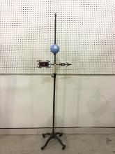 Lightening Globe Stand w/ Weather Vain Arrow