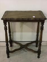 Sm. Wood Occasional Table (29 Inches Tall X 2 Ft