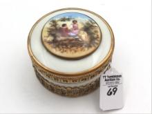 Antique Victorian Germany Hand Painted Porcelain &