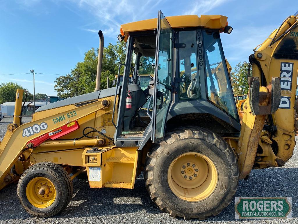 2003 JOHN DEERE 410G WHEELED LOADER/BACKHOE