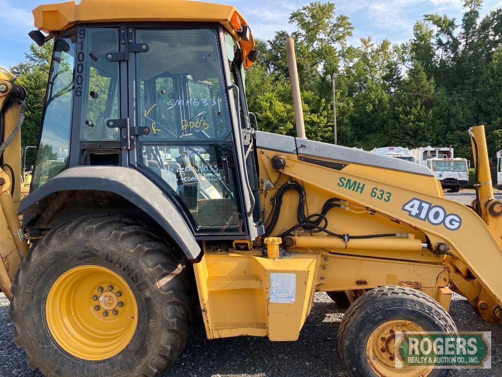 2003 JOHN DEERE 410G WHEELED LOADER/BACKHOE