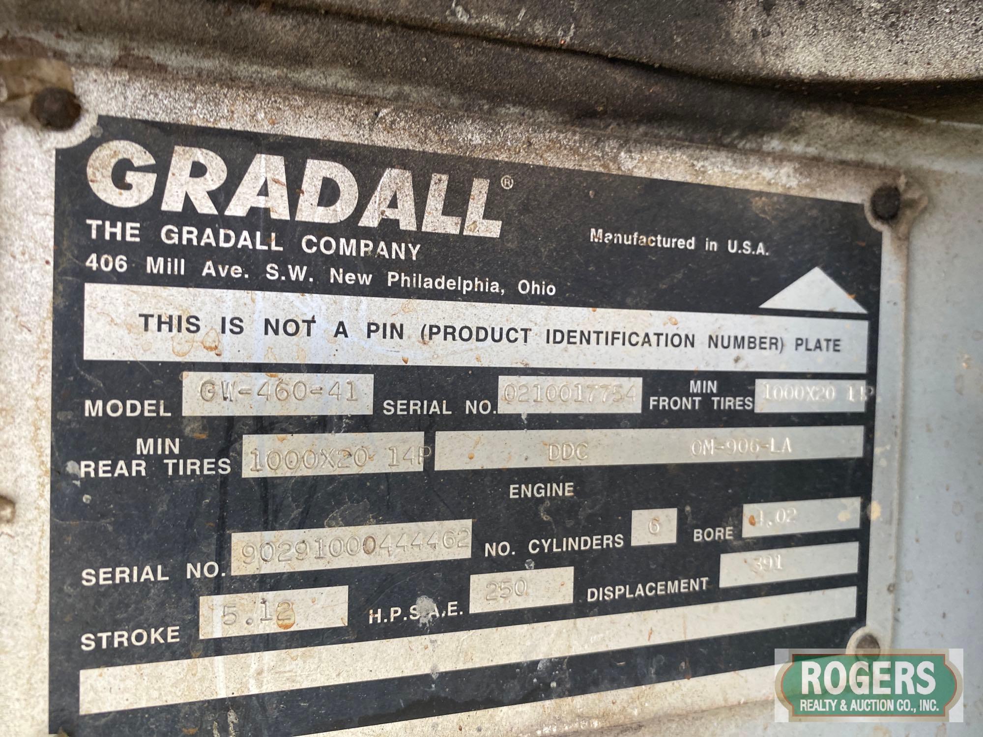 2005 GRADALL XL4100