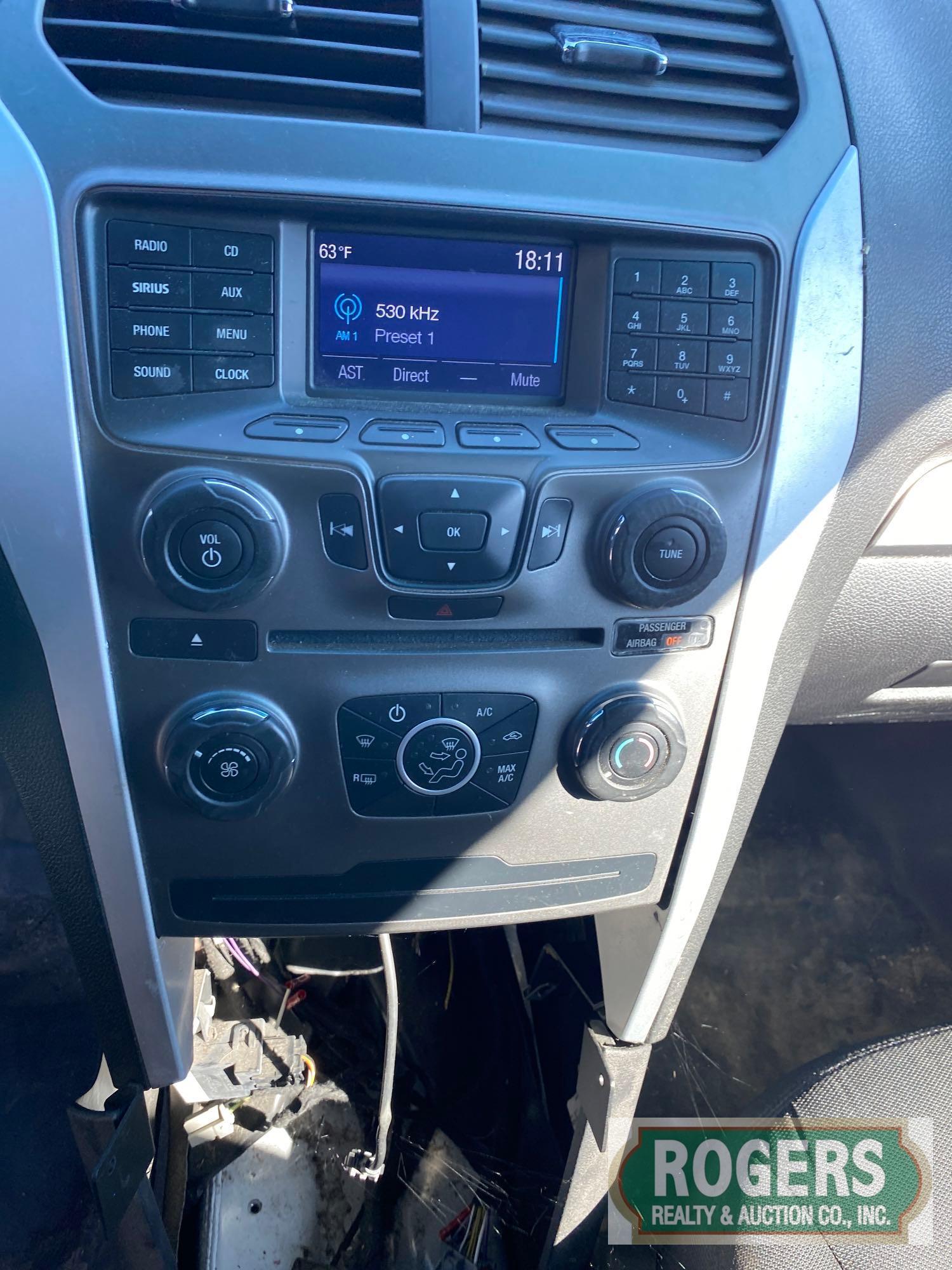 2015 FORD EXPLORER INTR