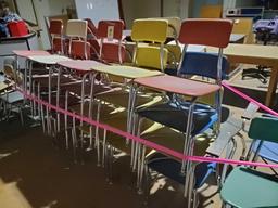52 student chairs 3 rolling chairs