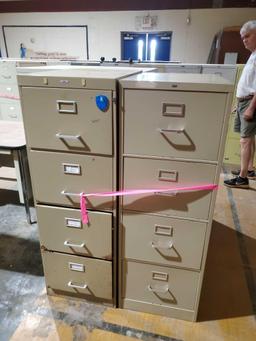 5 filing cabinets