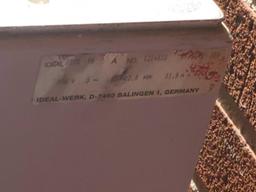 Ideal mbm 28" brake machine 7228-90