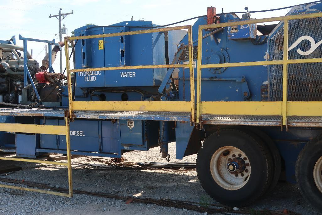 2008 Stewart & Stevenson / Crown Workover Rig, VIN 1C9SX15488A978008, Crown Viscount CE600DD Double