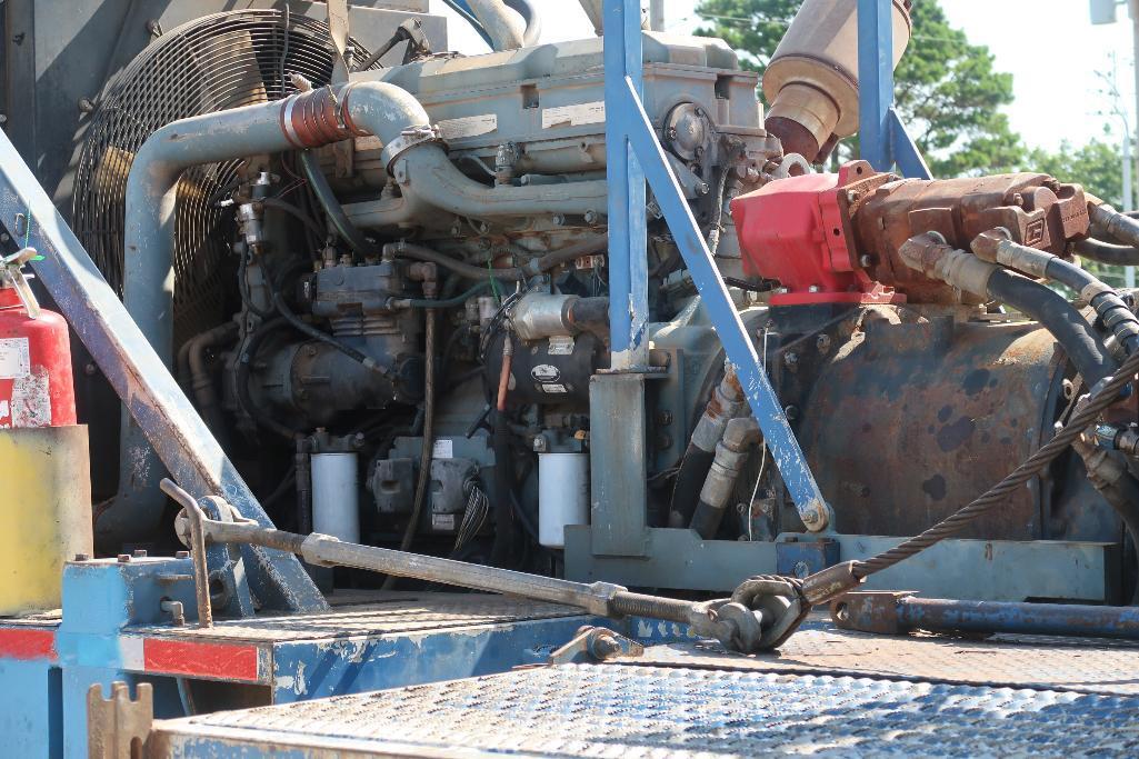 2008 Stewart & Stevenson / Crown Workover Rig, VIN 1C9SX15488A978008, Crown Viscount CE600DD Double