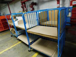 LOT: (6) Bindery Carts