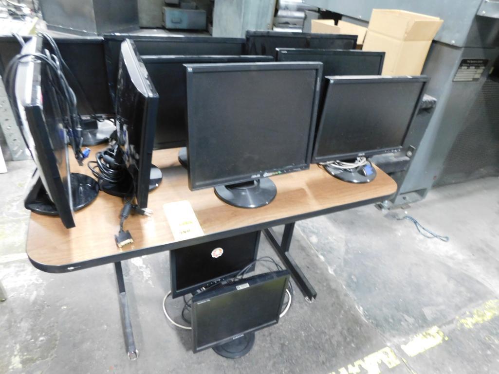 LOT: (10) Assorted Monitors