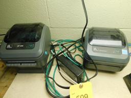 LOT: (1) Zebra ZP400 & (1) Zebra GK420d Printers