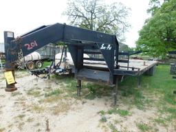 2011 Jennings Sure-Pull Tandem-Axle Gooseneck Trailer, VIN 1J9DG322XBJ143262, 32 ft. x 101 in. Wide,