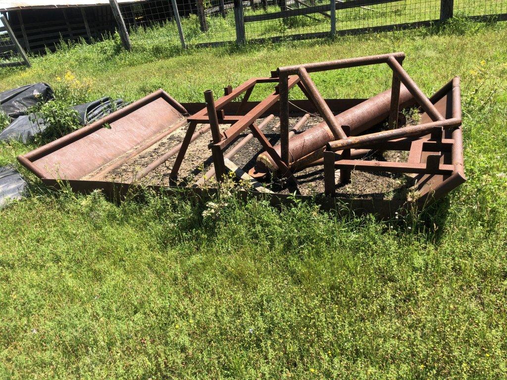 LOT: Assorted Surplus Material - Steel Pipe , Vaves, Piclamps, catwalks, Pi