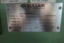 Sullair 200 HP Rotary Air Compressors Model LS-25-2001-LW/C, S/N 003-125954, with Touchpad Control