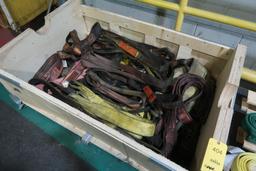 LOT: Nylon Slings in (1) Crate