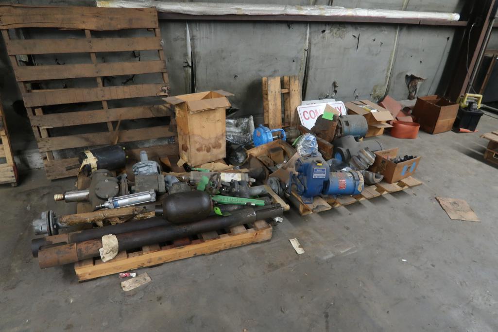 LOT: Assorted Parts & Shelving