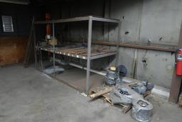 LOT: Assorted Parts & Shelving