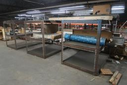 LOT: Assorted Parts & Shelving