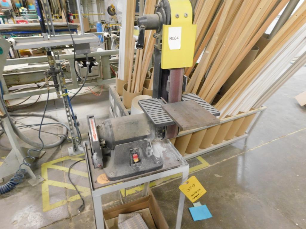 2 in. Belt / 6 in. Disc Sander (on mezzanine)
