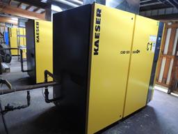 2016 Kaeser Csd 125 Rotary Screw Air Compressor, 125HP S/N 1134, 14,520 Hours Indicated
