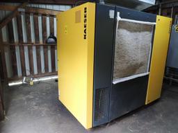 2016 Kaeser Csd 125 Rotary Screw Air Compressor, 125HP S/N 1134, 14,520 Hours Indicated