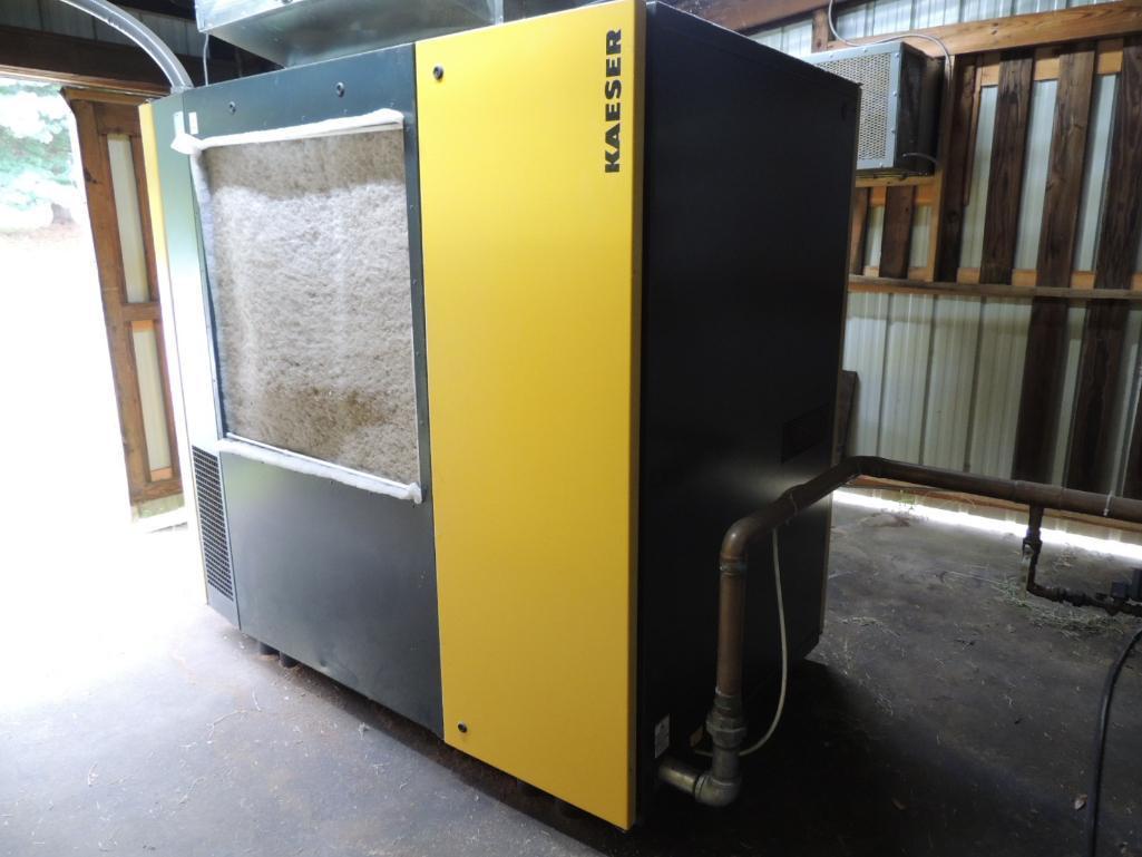 2016 Kaeser Csd 125 Rotary Screw Air Compressor, 125HP S/N 1134, 14,520 Hours Indicated