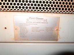 Post Clover Neutral Grounding Resistor, S/N S055899-1-2 (2012), L-L Volts 4160, L-N Volts 2400