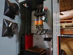 Allen Bradley Motor Control Panel, Horizontal Power 1200A, Powerflex Variable Speed Drive 100 HP