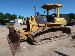 2008 Komatsu Crawler/Tractor Model D61PX, S/N B45659, 13 ft. Blade, 6-Way Canopy, 34 in. Pads, 6635