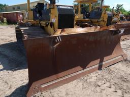 2008 Komatsu Crawler/Tractor Model D61PX, S/N B45659, 13 ft. Blade, 6-Way Canopy, 34 in. Pads, 6635