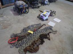 LOT: Large Quantity of Chains, Shackles, Hooks, etc.