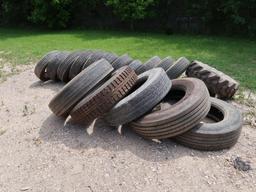 LOT: Hose andn Used Tires