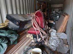 LOT: Contents of Conex Box including Concrete Tools & Supplies (no box), 40 ft. (est.) Moving
