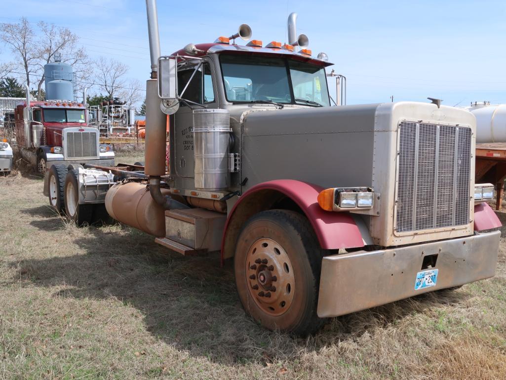 1994 Peterbilt Model 379, Tandem Axle Tractor, 14.GL LG Diesel, Masport and Gear Pumps, (AS IS - NOT