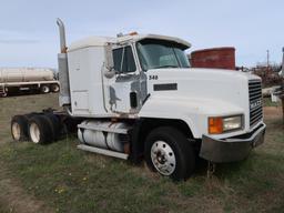 1993 Mack Model CH613, Sleeper Tractor, 12.0L LG Diesel, 10-Speed Trans,VIN: 1M1AA13Y8PW025745, Unit