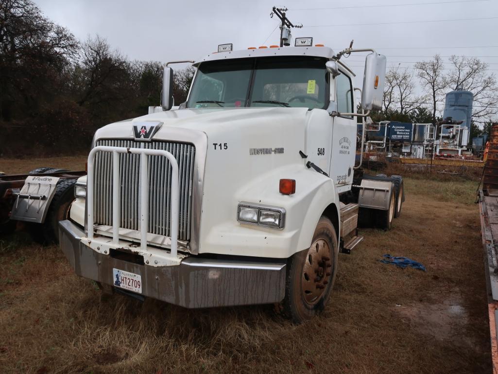 2007 Western Star Model 4900SA, Tandem Axle Tractor, 12.8L LG Diesel, Pump, (AS IS - NOT IN