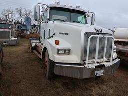 2007 Western Star Model 4900SA, Tandem Axle Tractor, 12.8L LG Diesel, Pump, (AS IS - NOT IN