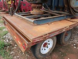 2007 Elite 12 ft. Tandem-Axle Float Trailer, VIN 1E9BF12217S230446, with Mounted Hydraulic BOP