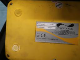 Micronic Portaflow PF330 Ultrasonic Liquid Flowmeter, S/N 8724