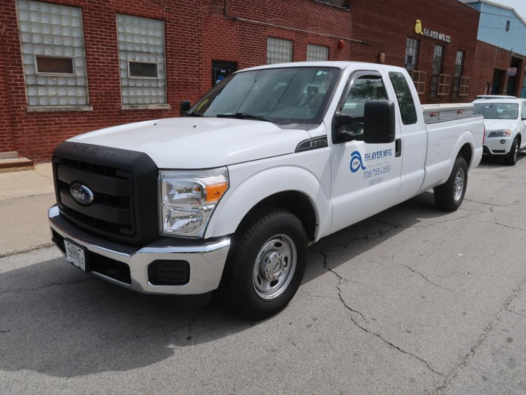 2015 Ford F-350 Super Duty Extended Cab Pick-up Truck, VIN 1FT8X3A68FEA38381, with (3) Tool
