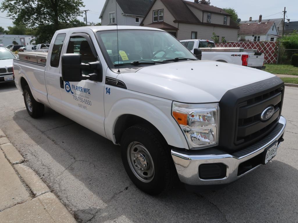 2015 Ford F-350 Super Duty Extended Cab Pick-up Truck, VIN 1FT8X3A68FEA38381, with (3) Tool