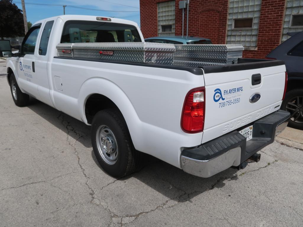 2015 Ford F-350 Super Duty Extended Cab Pick-up Truck, VIN 1FT8X3A68FEA38381, with (3) Tool