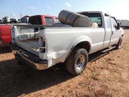 2007 Ford F250 XL SD Ext. Cab 4x2 Long Bed, 6.0 Power Stroke, Auto Trans, No Front Seats, Vin #