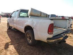 2007 Ford F250 XL SD Ext. Cab 4x2 Long Bed, 6.0 Power Stroke, Auto Trans, No Front Seats, Vin #
