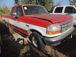 1996 FORD F250 XLT Ext. Cab 4x2 Long Bed, 7.3 Power Stroke, Auto Trans, Vin # 1FTHX25F1TEB32019